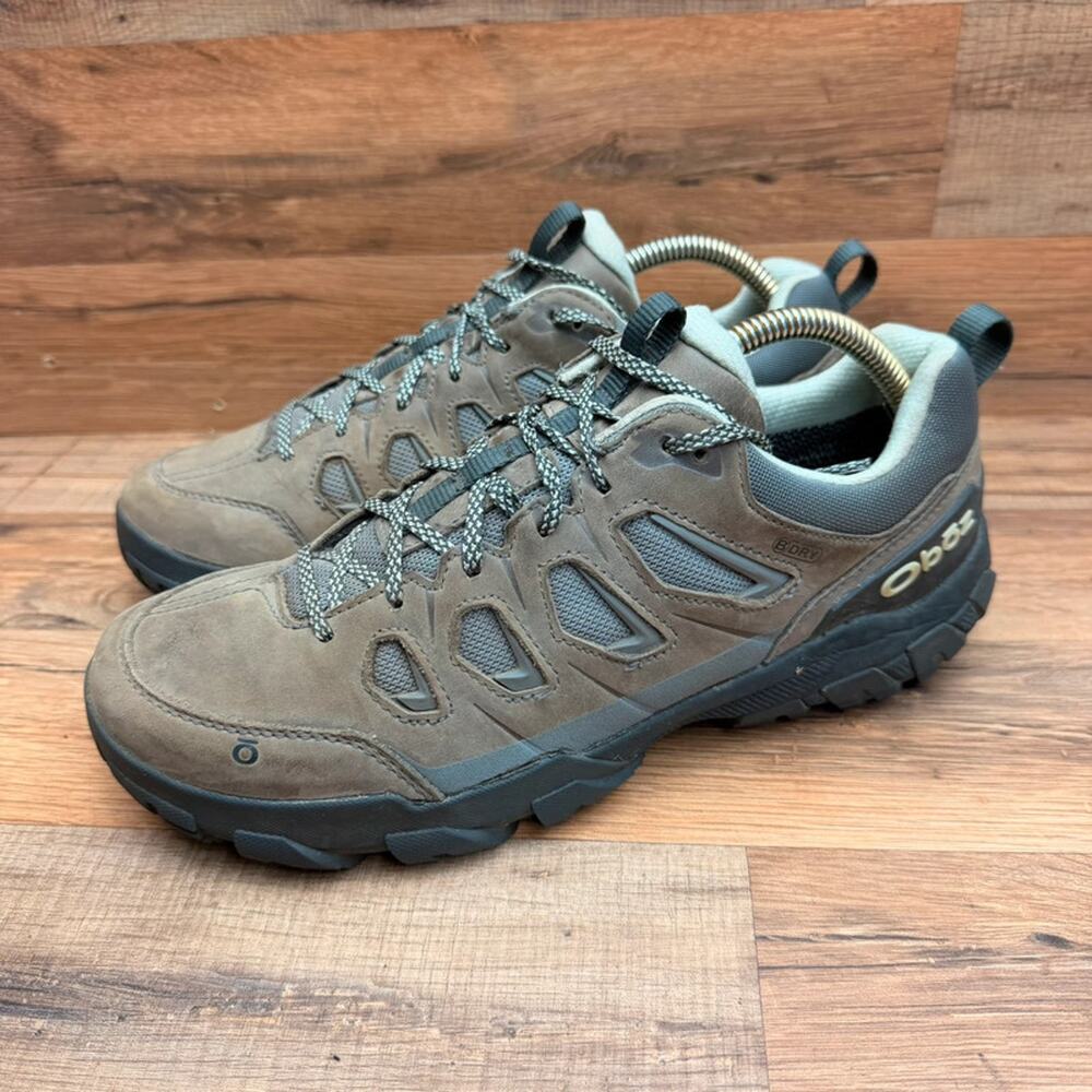 Oboz Womens size 11 Sawtooth B-Dry Hiker Hazy Gray shoes